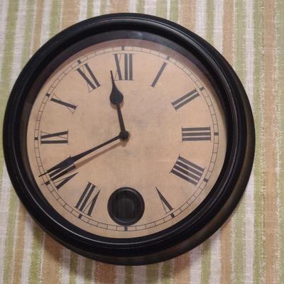 Metal Case Wall Clock