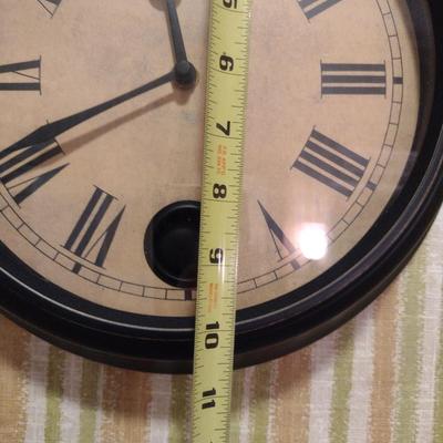 Metal Case Wall Clock