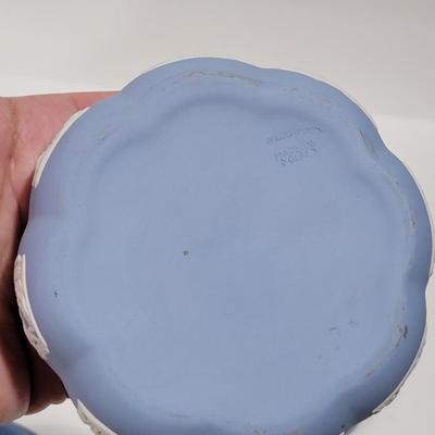 Wedgwood Jasperware trinket boxes. 2pc lot