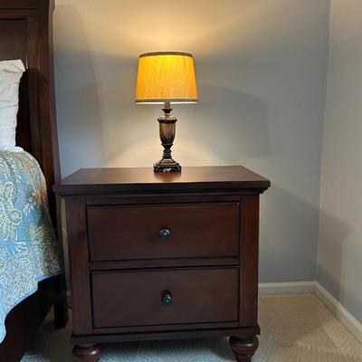 LOT 41: Two Night Stands with Two Matching Lamps