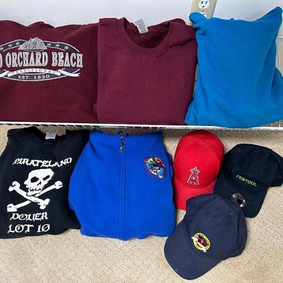 LOT 48: Hoodies and Hats