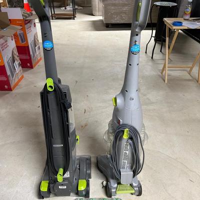 LOT 62: Pair of Hoover Upright Vacuum Cleaners