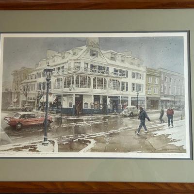 LOT 75: Framed, Signed and Numbered Print