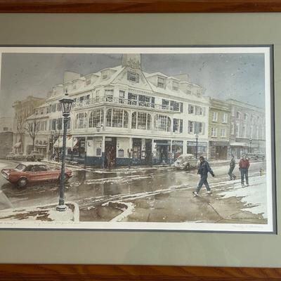 LOT 75: Framed, Signed and Numbered Print