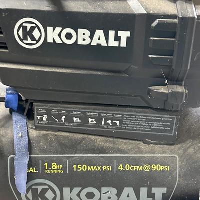 LOT 119: Kobalt Air Compressor