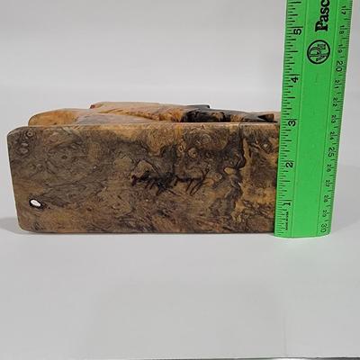 Artisan Sculptural Driftwood, dolphin Hidden compartment
