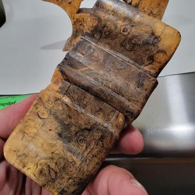 Artisan Sculptural Driftwood, dolphin Hidden compartment