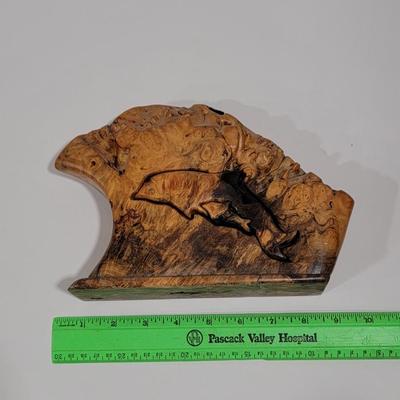 Artisan Sculptural Driftwood, dolphin Hidden compartment