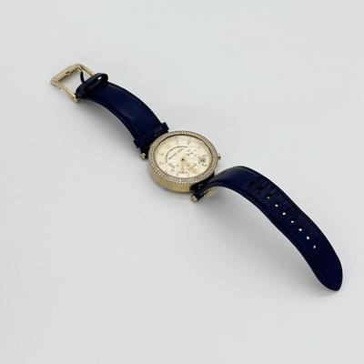 MICHAEL KORS ~ Authentic Women's Parker Blue Watch MK2280