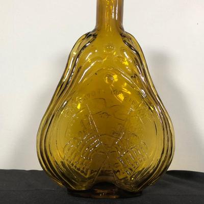 LOT 12M: Vintage Clevenger Bros Glass Bottles - Blue Swedesboro, Amber Gloucester County Schools & Amber Harrison Township