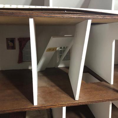 LOT 14M: Large Vintage Hand Crafted Doll House
