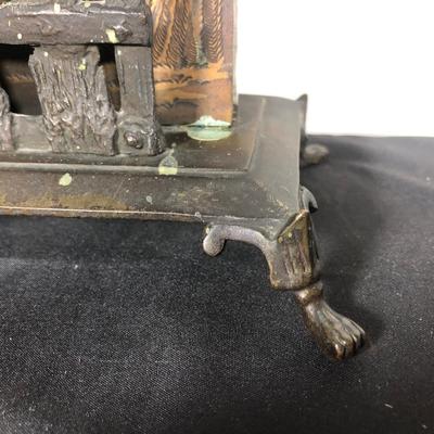 LOT 30M: Vintage Metal Tom Sawyer Fence Napkin / Letter Holder