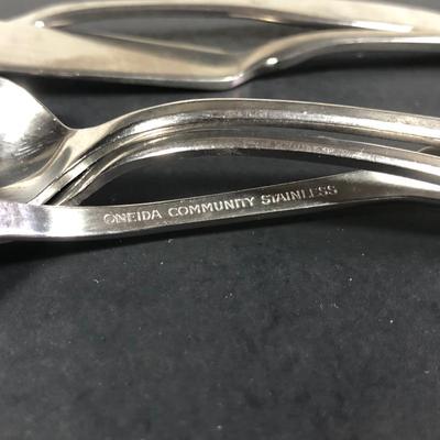 LOT 39M: Community Stainless Steel Flatware Set