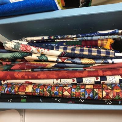 LOT 46C: Collection of Felts & Fabrics for Crafting / Sewing