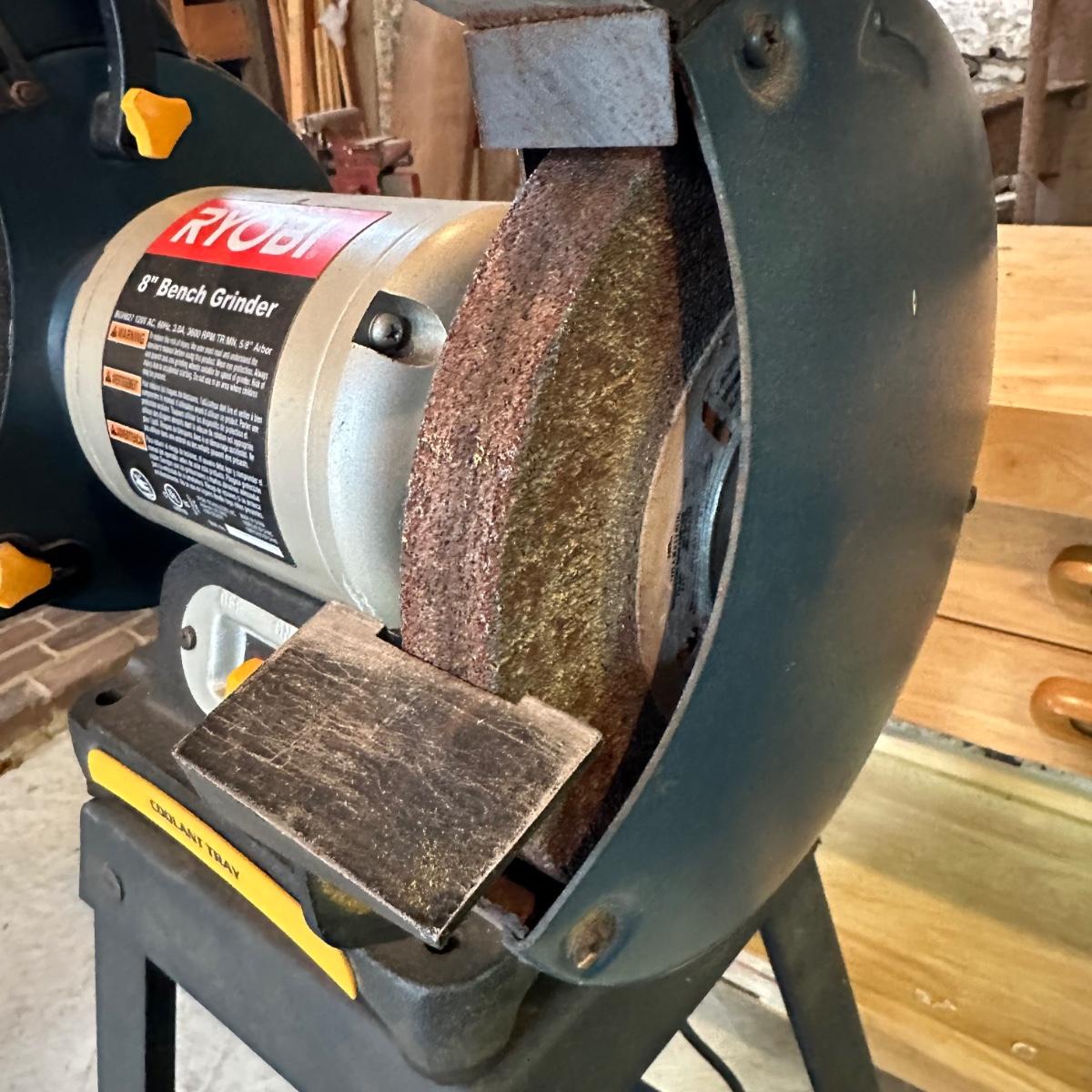 Ryobi 8 bench grinder hotsell