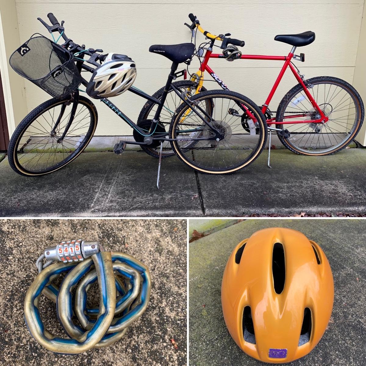 LOT 245 G Huffy "Stalker" 12 Speed, "Scout" 10 Speed Bicycles, & More