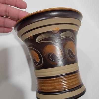 DENBY England handmade flower pot