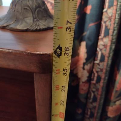 Full Size Bed with Solid Wood Headboard with Built in Storage