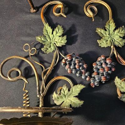 Kitchen Decor Including Metal Fruit Basket, Tabletop Caddy and more (K-DW)