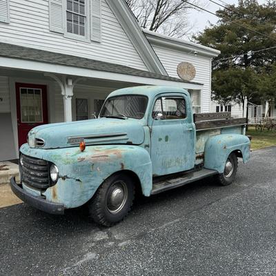1950 Vintage Ford F1 Truck
