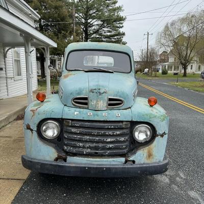 1950 Vintage Ford F1 Truck