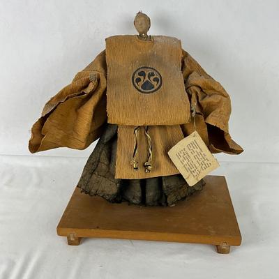 933 Vintage Samurai Inspired Doll in Choken Attire