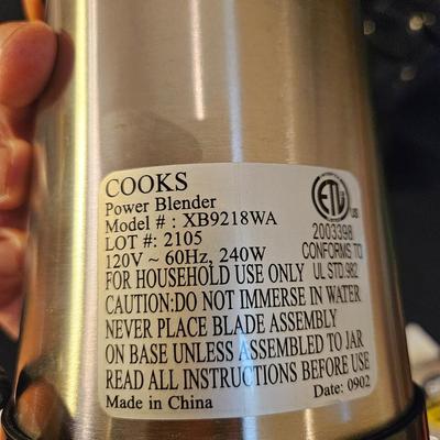 Cooks Essentials Pressure Cooker, Cooks Power Blender and More (K-DW)