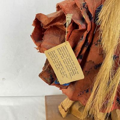 934 Vintage Samurai Inspired Doll "The Lion in Kagamishi"