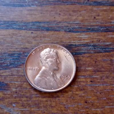 LOT 56 1956-D LINCOLN CENT