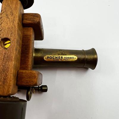 N1436 Vintage Pocher Torino Cannon Casemate Naval Gun