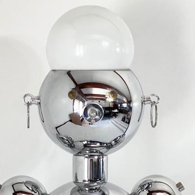 TORINO ~ 3-Way Chrome Robot Table Lamp