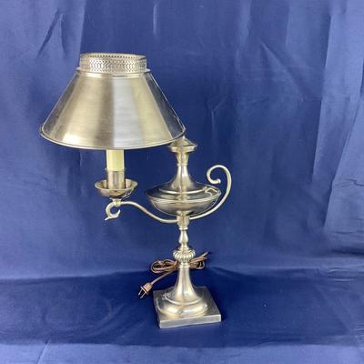 883 Chrome Aladdin Style Desk Lamp