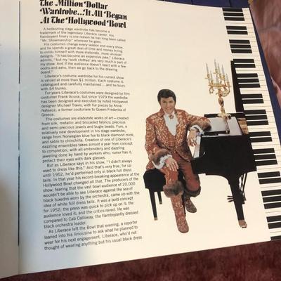 Liberace Tour Brochure