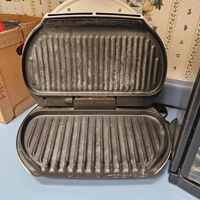 George Foreman Electric Grill and Toaster Oven (K-DW)