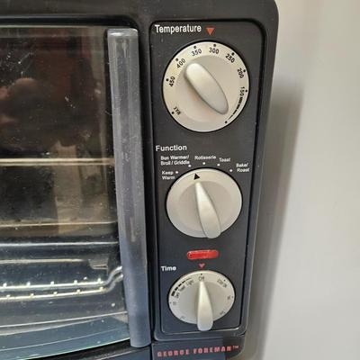 George Foreman Electric Grill and Toaster Oven (K-DW)