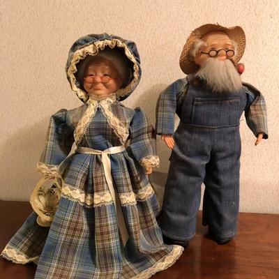 Folk Arts Weighted Door Dolls