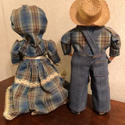 Folk Arts Weighted Door Dolls