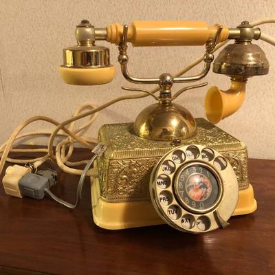 Vintage French Continental Rotary Phone (Radio Shack Model 43-320 ?)