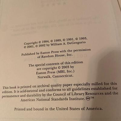 Presidental Tomes Lot