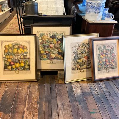 1448 Lot of Four Robert Furber Engravings
