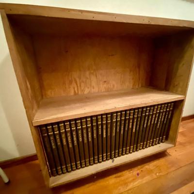 Rustic Wormy Chestnut(?) Book Case
