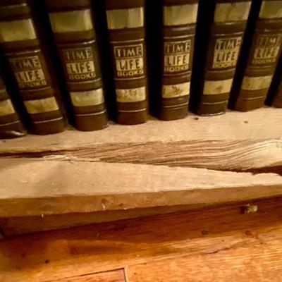 Rustic Wormy Chestnut(?) Book Case