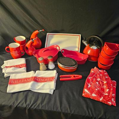 Red Rachel Ray Kitchen Items and More (K-DW)