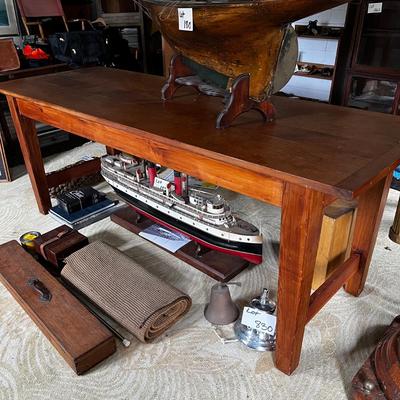 N1454 Vintage Pine Farm Table
