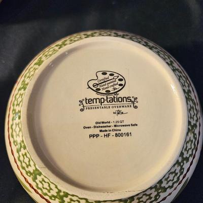 Temp-Tations Colorful Kitchen Bowls, Dishes and More (K-DW)