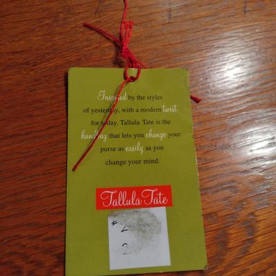 Tallula Tate Reversible Ostrich Leather Finish Handbag (#6)