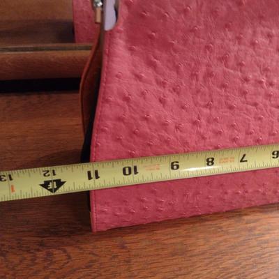 Tallula Tate Reversible Ostrich Leather Finish Handbag (#6)