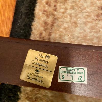 Bombay Company Book Table; Two Pieces