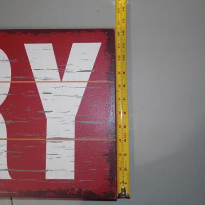 Large 4'x1' Grocery Sign