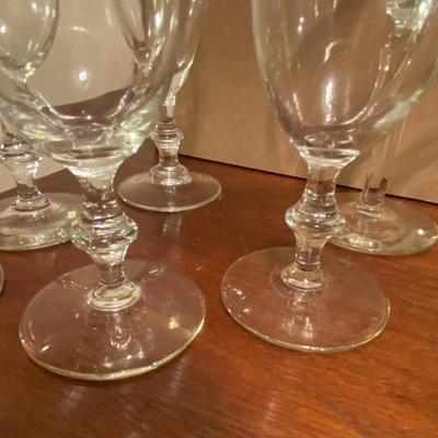 Glass Goblets and Stemware Lot
